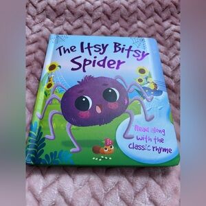 The Itsy Bitsy Spider Children's Book Pre loved